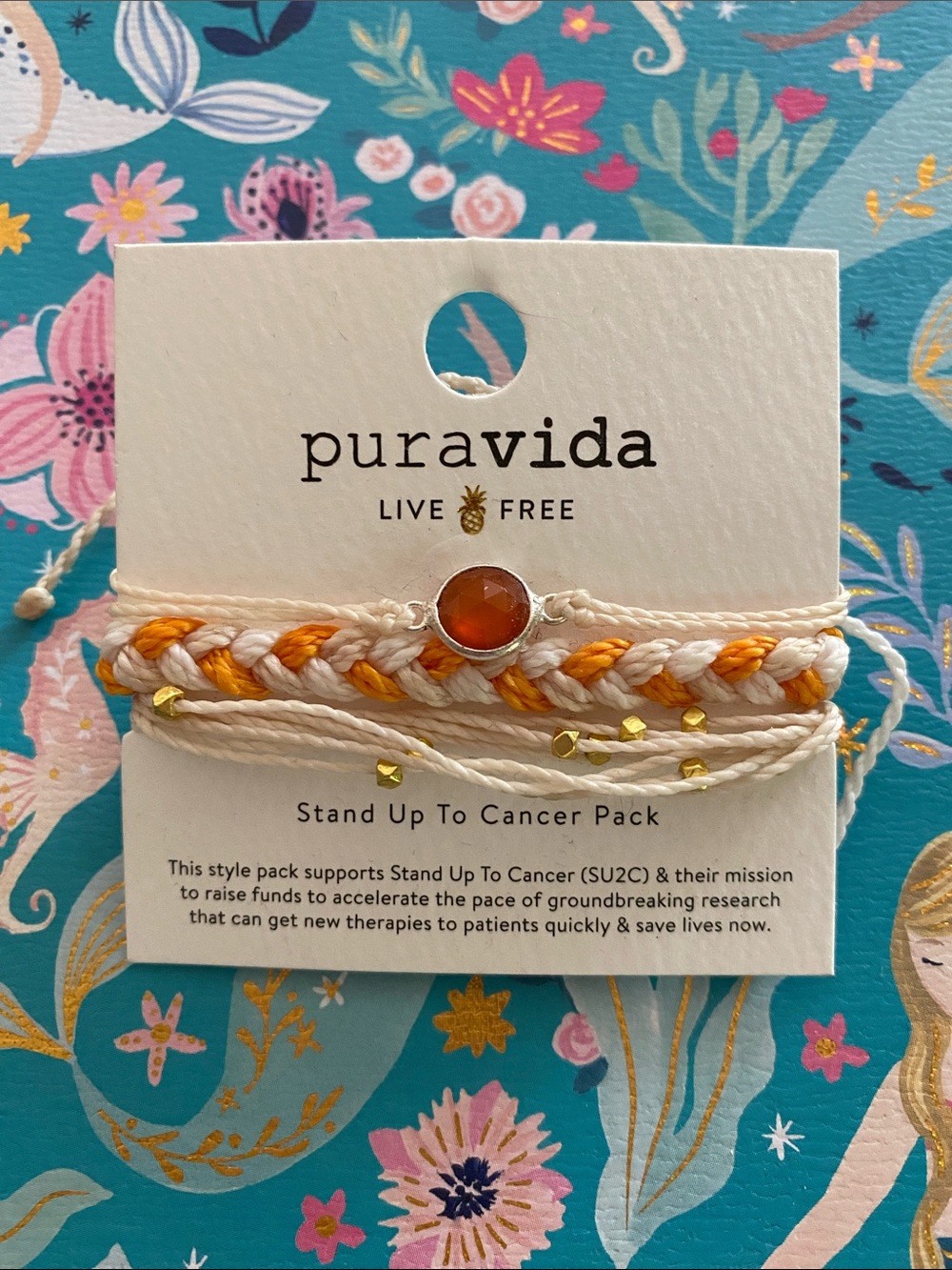 Pura Vida Stand Up to Cancer 3pack